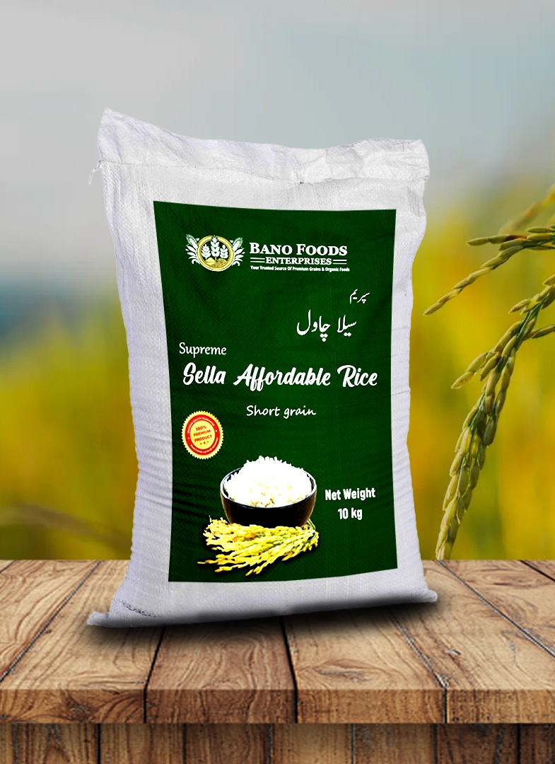 Bano Short Grain Affordable Sella Rice - Image 4