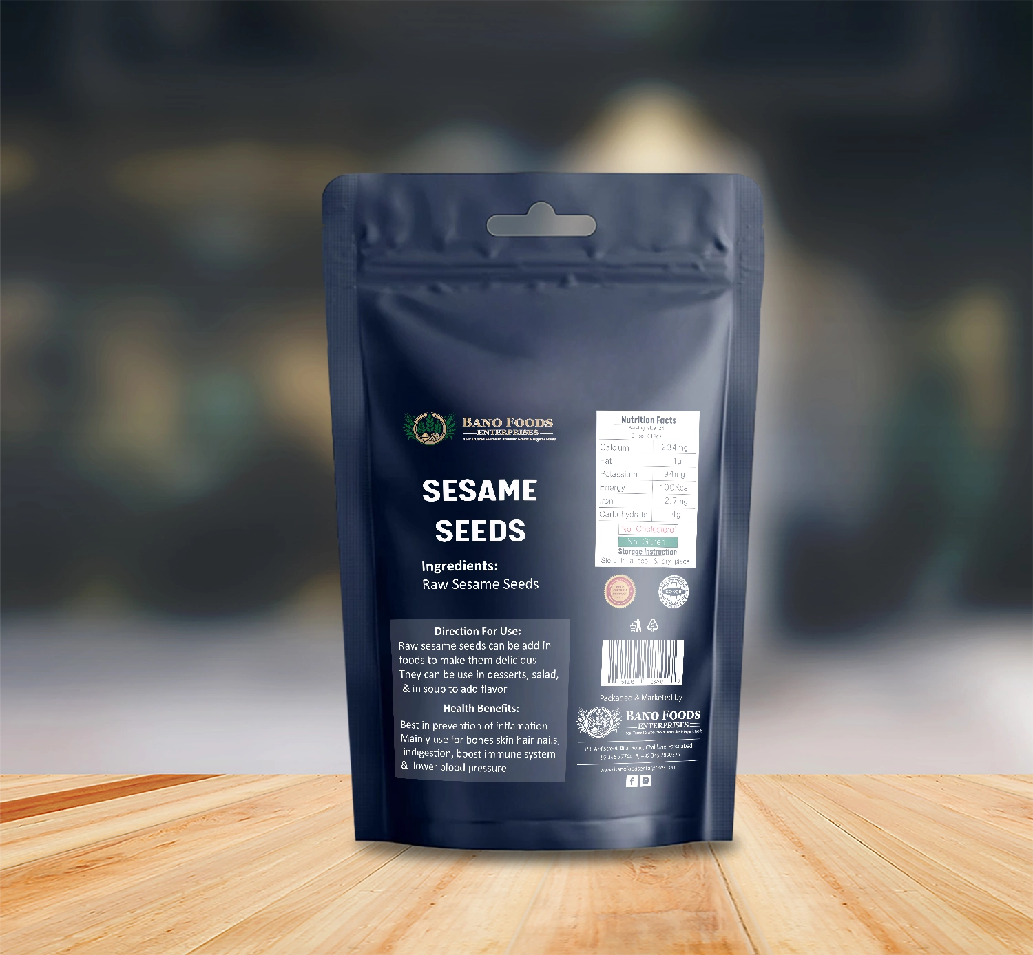 Bano Pumpkin Seeds 200g - Image 3