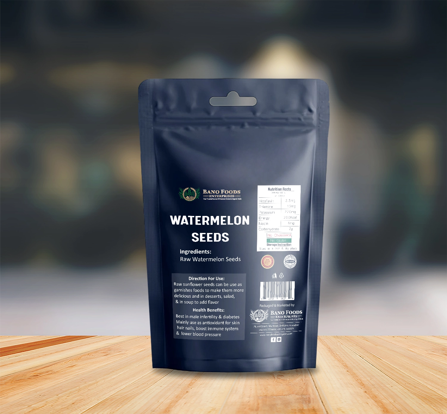 Bano Watermelon Seeds (F1 hybrid) 50g - Image 2