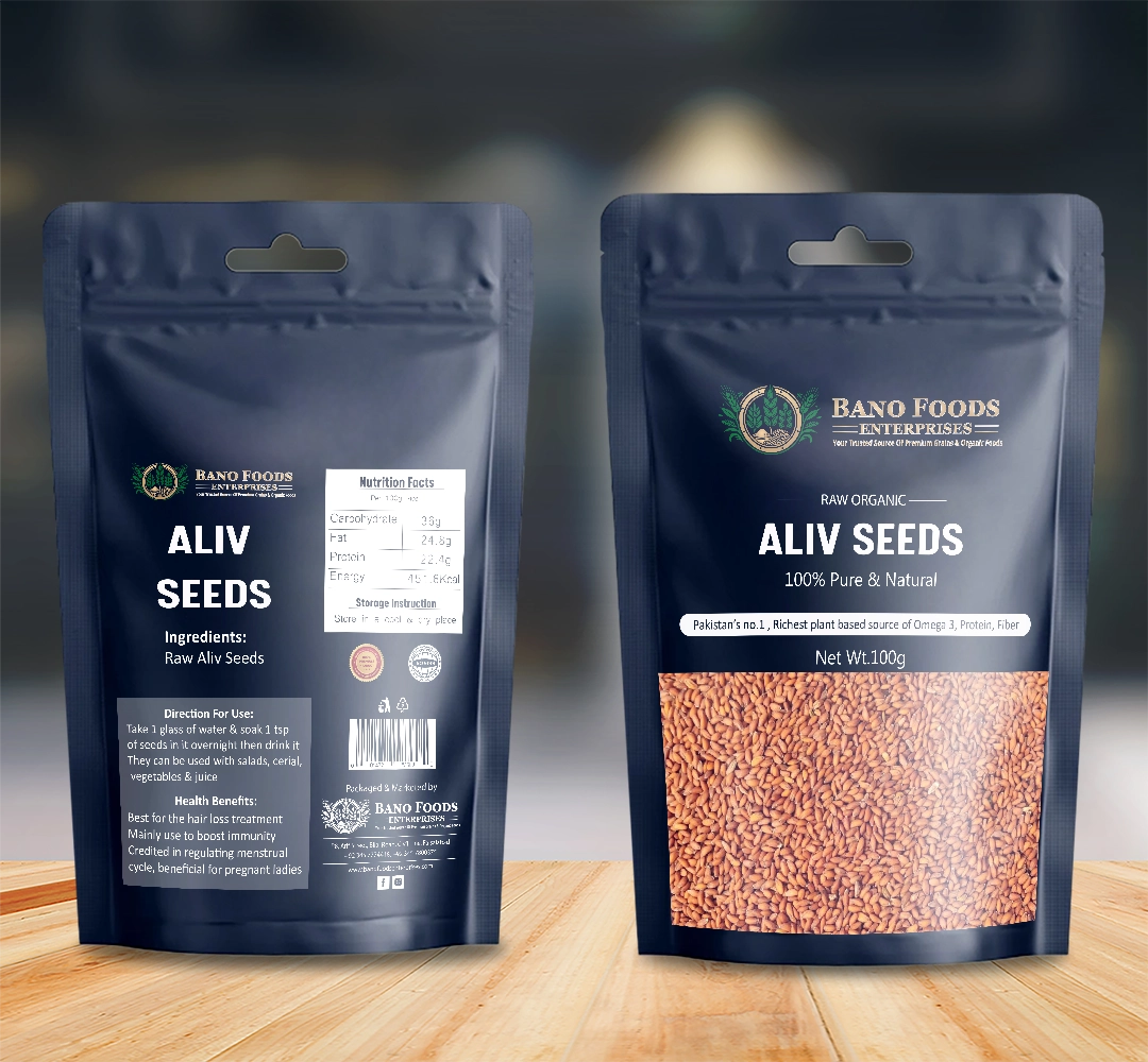 Bano Aliv Seeds 100g - Image 3