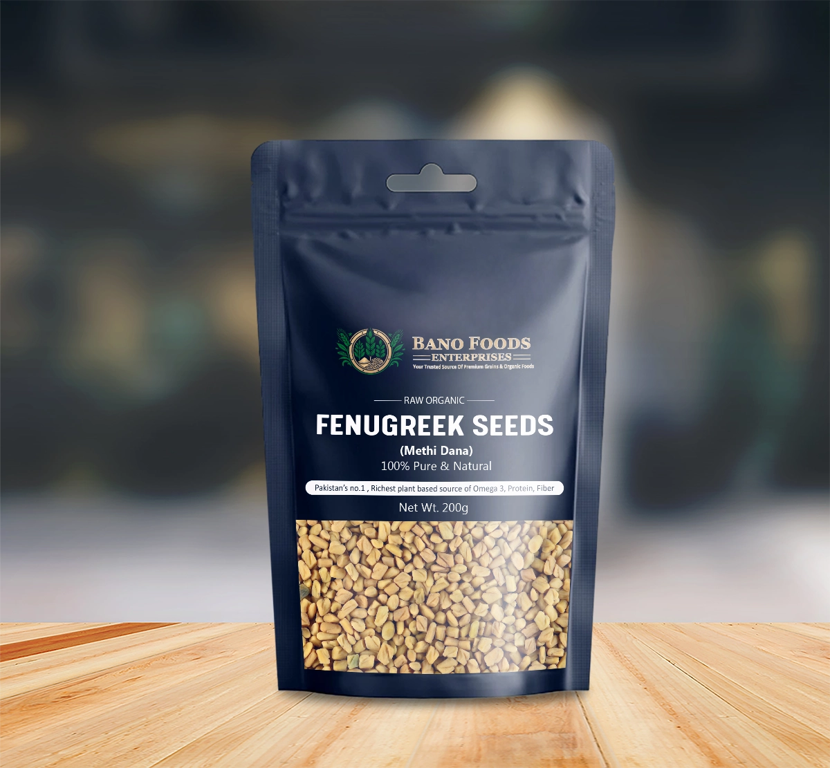 Bano Fenugreek Seeds (Methi Dana) 200g