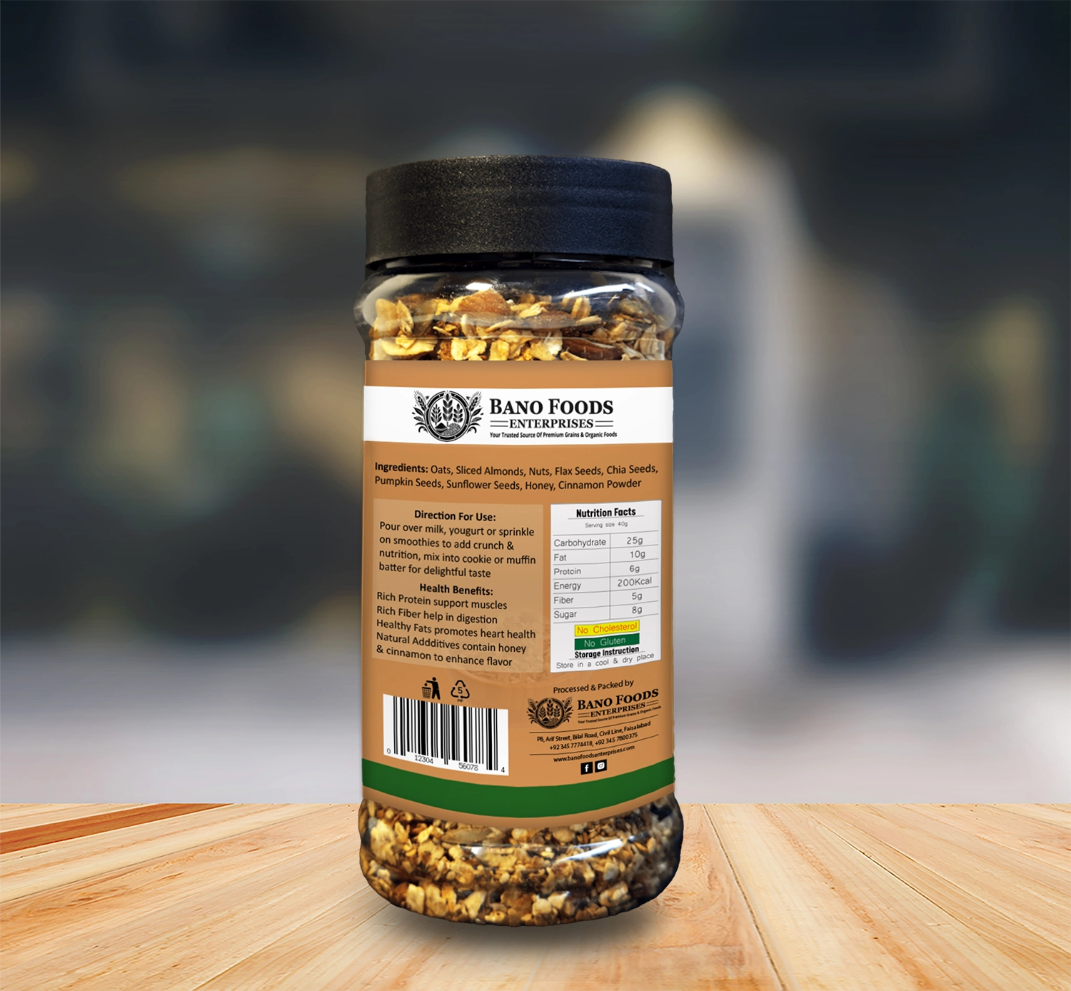 Bano Homemade Granola 500g - Image 2